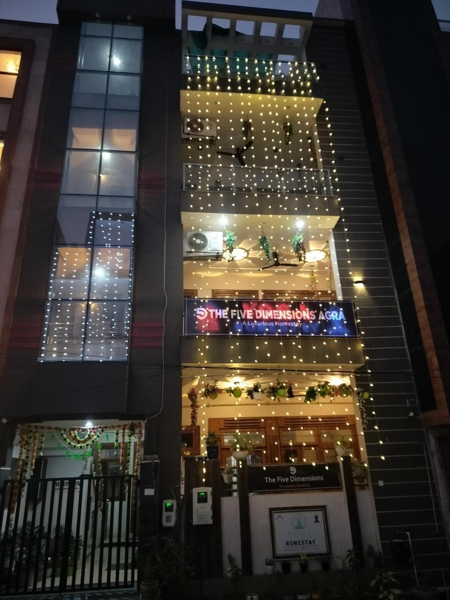 The Five Dimension Apartment อัครา ภายนอก รูปภาพ